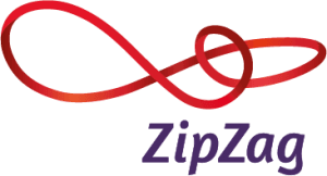 Logo-light ZipZag Rides logo